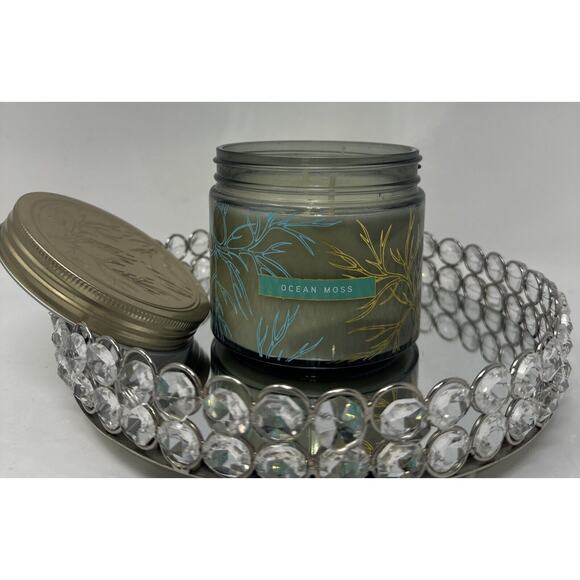 Bellevue Luxury Candles Ocean Moss 2 Wick Candle 12 Oz New! From Costco - Picture 1 of 5